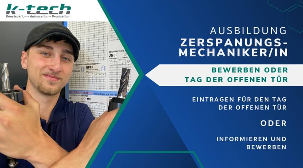 Ausbildung Zerspanungsmechaniker