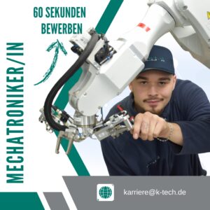 Mechatroniker bei der Arbeit