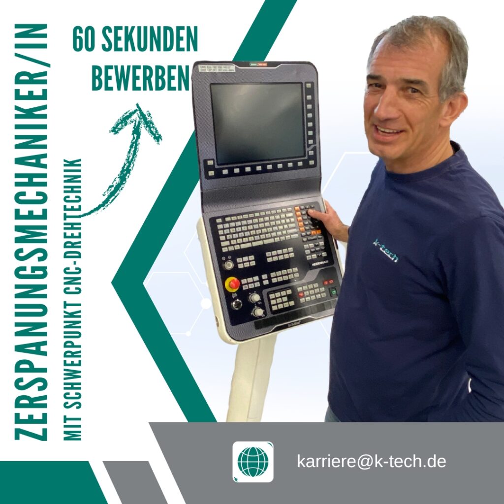 Zerspanungsmechaniker CNC-Drehtechnik