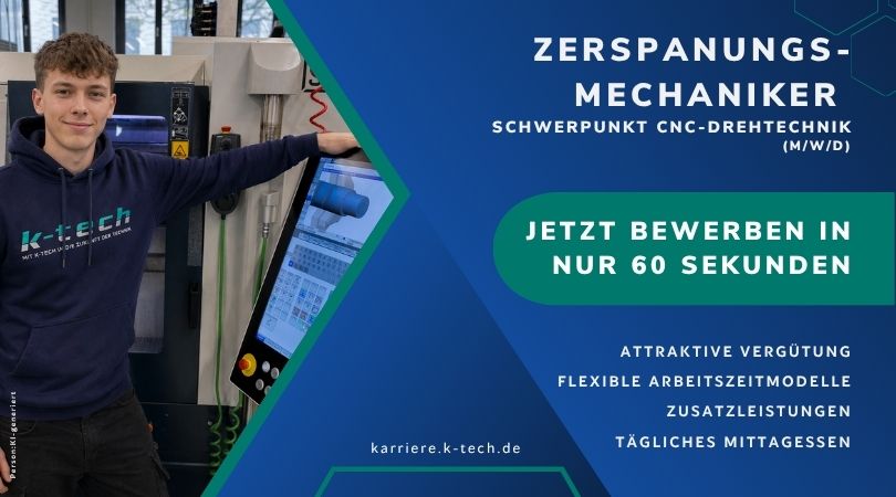 Zerspanungsmechaniker CNC-Drehtechnik