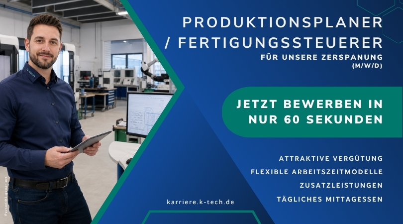Produktionsplaner für Zerspanung