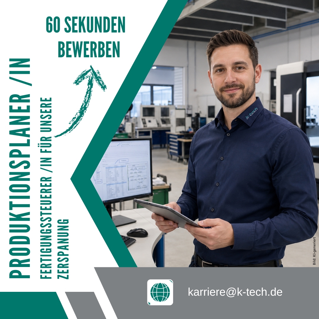 Produktionsplaner für Zerspanung